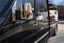 Mercedes Sprinter W906 2006–2018 Pokrovi ogledal (2 kosa) Kromirana plastika fotografija 1