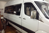 Mercedes Sprinter W906 2006–2018 Pokrovi ogledal (2 kosa) Kromirana plastika fotografija 12