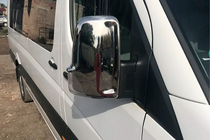 Mercedes Sprinter W906 2006–2018 Pokrovi ogledal (2 kosa) Kromirana plastika fotografija 8