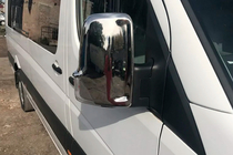 Volkswagen Crafter 2006–2016 Pokrovi ogledal (2 kosa) Carmos, turško jeklo fotografija 2