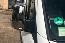 Volkswagen Crafter 2006–2016 Pokrovi ogledal (2 kosa) Carmos, turško jeklo fotografija 10