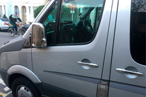 Volkswagen Crafter 2006–2016 Pokrovi ogledal (2 kosa) Carmos, turško jeklo fotografija 6