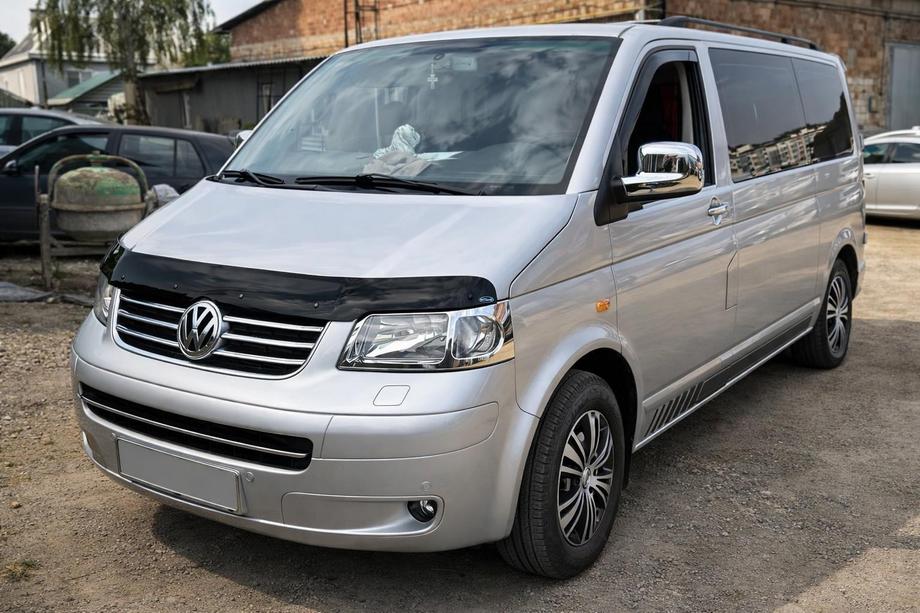 Volkswagen T5 Multivan 2003–2010 Pokrovi ogledal (2 kosa) Carmos - Polirano nerjaveče jeklo Image
