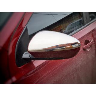 Kromirani pokrovi ogledal (2 kosa, nerjavno jeklo) Nissan Qashqai 2010–2014 fotografija 3