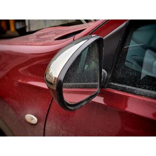 Kromirani pokrovi ogledal (2 kosa, nerjavno jeklo) Nissan Qashqai 2010–2014 fotografija 4
