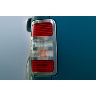 Nerjavni okrasni pokrovi zadnjih luči V1 (2 kosa) Volkswagen Caddy 2004–2010 fotografija 1