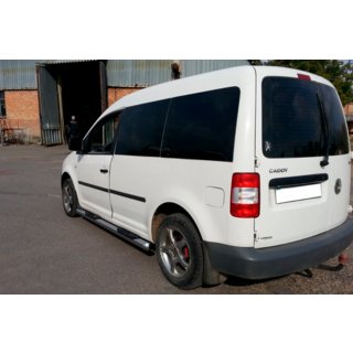Stranske cevi (2 kos, nerjaveče jeklo) Volkswagen Caddy 2004–2010 fotografija 2