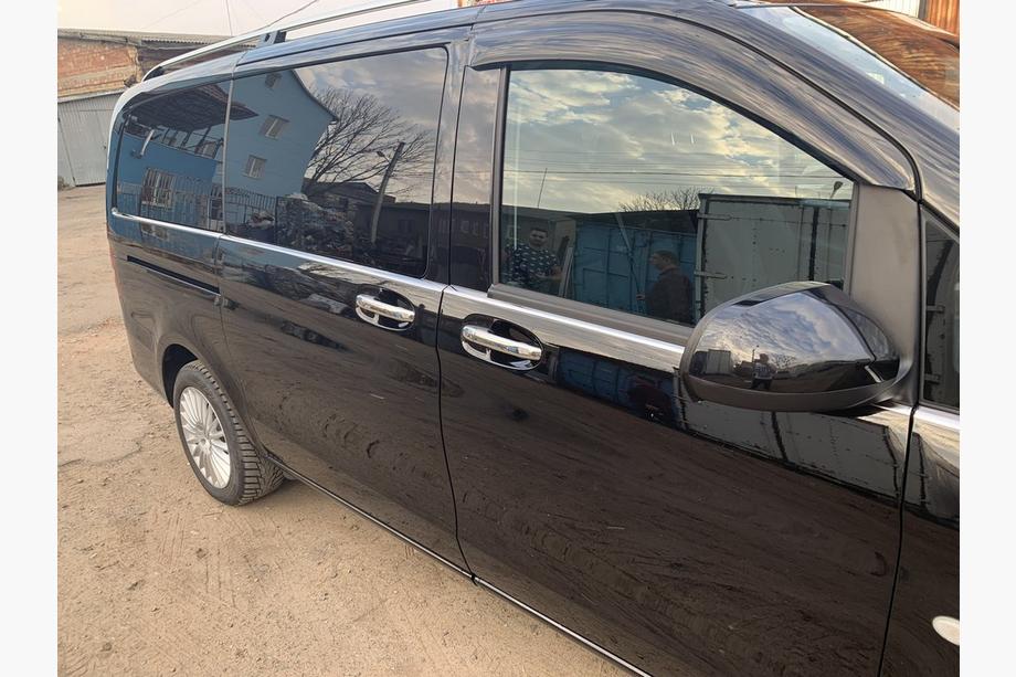 Mercedes Vito/V-razred W447 2014– Kromirane obloge kljuk vrat (4 kosi, nerjavno jeklo) S čipom, OmsaLine – italijansko nerjavno jeklo Fotografija 6