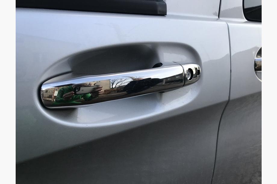 Mercedes Vito/V-razred W447 2014– Kromirane obloge kljuk vrat (4 kosi, nerjavno jeklo) S čipom, OmsaLine – italijansko nerjavno jeklo Fotografija 2