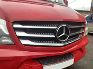 Mercedes Sprinter W906 2006–2018 Nerjaveče letvice za masko (2013↗, nerj.) OmsaLine - italijansko nerjavno jeklo fotografija 6