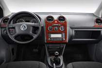 Volkswagen Caddy 2004–2010 Obloge armaturne plošče Aluminij fotografija 1