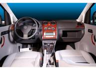 Volkswagen Caddy 2004–2010 Obloge armaturne plošče Aluminij fotografija 8