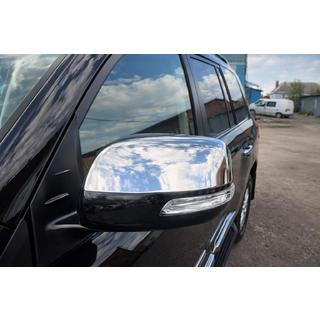 Pokrovi ogledal 2012↗ (2 kosa, nerjaveče jeklo) Toyota Land Cruiser 200 2007–2021 fotografija 1