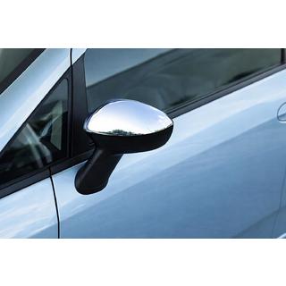 Kromirani pokrovi ogledal (2 kosa, nerjavno jeklo) Fiat Grande Punto/Punto EVO 2006–2018 fotografija 1