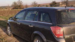 Opel Astra H 2004–2013 Zunanje okrasne letve okoli stekel (inox) fotografija 5