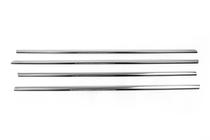 Opel Astra H 2004–2013 Zunanje okrasne letve okoli stekel (inox) fotografija 3