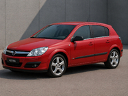 Opel Astra H 2004–2013 Zunanje okrasne letve okoli stekel (inox) fotografija 1