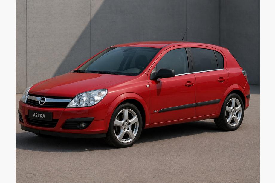 Opel Astra H 2004–2013 Zunanje okrasne letve okoli stekel (inox) Image