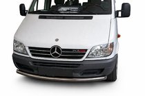 Mercedes Sprinter W901/902/903/904/905 1995–2006 Sprednja zaščitna cev ST008 (nerjavno jeklo) fotografija 1