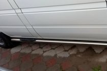 Mercedes Sprinter W901/902/903/904/905 1995–2006 Stranske cevi (2 kos, nerjavno jeklo) fotografija 2