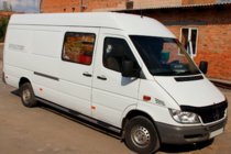 Mercedes Sprinter W901/902/903/904/905 1995–2006 Stranske cevi (2 kos, nerjavno jeklo) fotografija 5