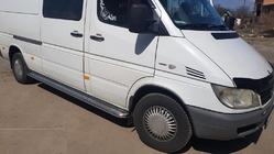 Mercedes Sprinter W901/902/903/904/905 1995–2006 Stranski pragovi Premium (2 kos, nerj.) Srednja medosna razdalja, d60 fotografija 3
