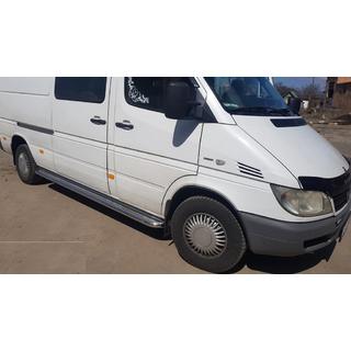 Stranski pragovi Premium (2 kos, nerj.) Mercedes Sprinter W901/902/903/904/905 1995–2006 fotografija 3