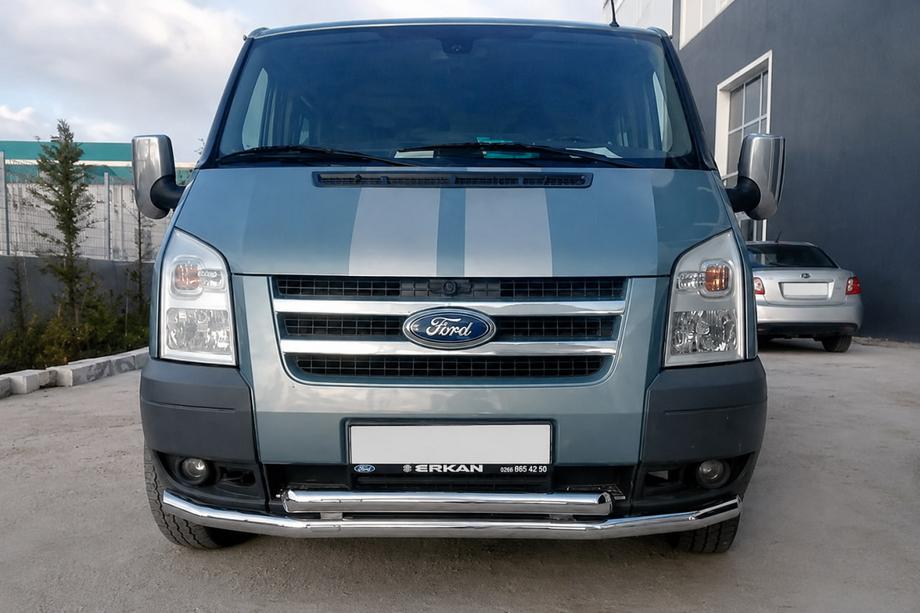 Ford Transit 2000–2014 Sprednji zaščitni lok ST014 (2006-2014, nerjaveče jeklo) Image