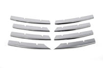 Volkswagen Passat B6 2006–2012 Obloge za masko (8 kos, nerjaveče jeklo) fotografija 2