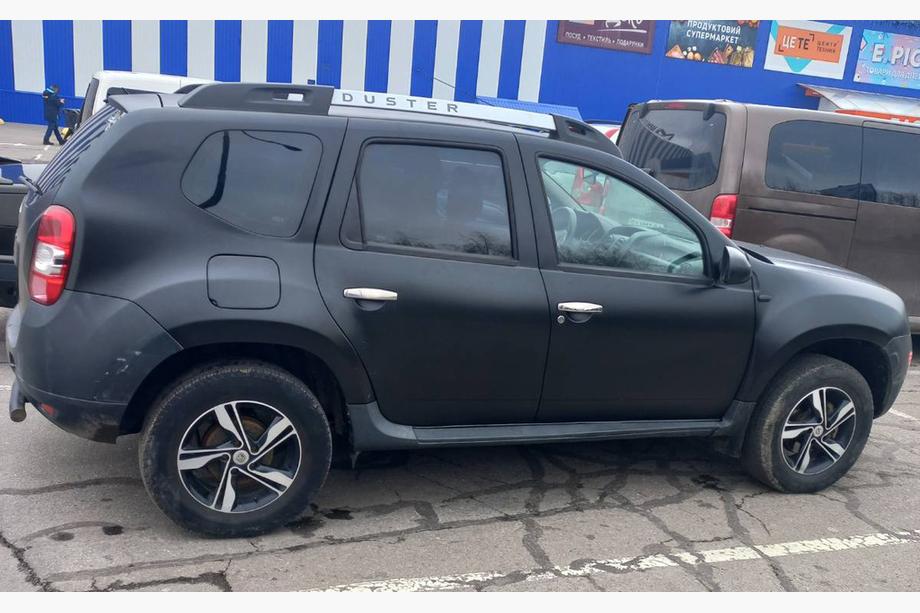 Renault Duster 2008–2017 Kromirane obloge kljuk vrat (4 kosi, nerjavno jeklo) Za rusko izdelavo - Carmos Fotografija 2