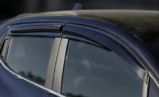 Renault Clio IV 2012–2019 Vetrni deflektorji za okna HB (4 kos, Sunplex Sport) fotografija 2
