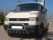 Volkswagen T4 Caravelle/Multivan 1990–2003 Sprednji zaščitni lok WT003 60 mm (nerjavno jeklo) 51 mm, z napisom fotografija 8