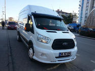 Ford Transit 2014– Vizir na vetrobransko steklo (črn sijaj, 5 mm) fotografija 9
