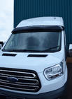 Ford Transit 2014– Vizir na vetrobransko steklo (črn sijaj, 5 mm) fotografija 5