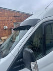 Ford Transit 2014– Vizir na vetrobransko steklo (črn sijaj, 5 mm) fotografija 22
