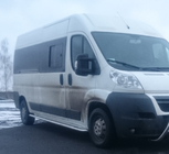 Citroen Jumper 2007–2025 Stranski pragovi Premium (2 kos, nerj.) Kratka medosna razdalja, Ø60 fotografija 2