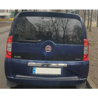 Okrasna letev nad registrsko tablico (nerjaveče jeklo)