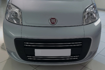 Citroen Nemo 2007–2017 Okrasna obloga maske hladilnika (4 deli, nerjaveče jeklo) OmsaLine - italijansko nerjavno jeklo fotografija 1