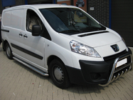 Citroen Nemo 2007–2017 Stranske stopnice Premium (2 kosa, nerjaveče jeklo) Ø60 mm fotografija 1