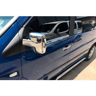 Kromirani pokrovi ogledal (2 kosa) Mercedes Vito W638 1996–2003 fotografija 3