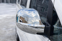Mercedes Vito W639 2004–2014 Kromirana pokrova ogledal Vito 2004-2010 (2 kosa) Carmos - turško nerjaveče jeklo fotografija 1
