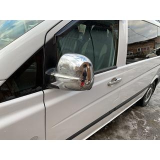 Kromirana pokrova ogledal Vito 2004-2010 (2 kosa) Mercedes Vito W639 2004–2014 fotografija 2