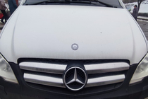 Mercedes Vito W639 2004–2014 Obrobe maske 2010-2015 (nerjaveče jeklo) OmsaLine - italijansko nerjavno jeklo fotografija 3