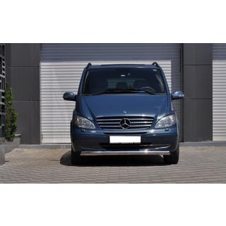 Sprednji zaščitni lok ST008 (nerjavno jeklo) Mercedes Vito W639 2004–2014 fotografija 4