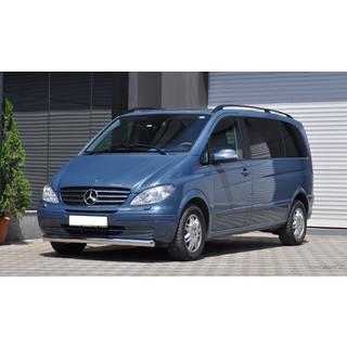 Sprednji zaščitni lok ST008 (nerjavno jeklo) Mercedes Vito W639 2004–2014 fotografija 2
