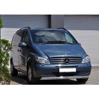 Sprednji zaščitni lok ST008 (nerjavno jeklo) Mercedes Vito W639 2004–2014 fotografija 3