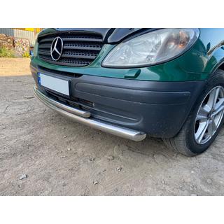 Sprednji zaščitni lok ST014 (nerjavno jeklo) Mercedes Vito W639 2004–2014 fotografija 1