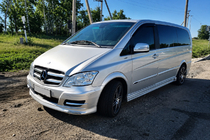 Mercedes Vito W639 2004–2014 Sprednji lip spojler odbijača BRB V1 (za lakiranje) letnik 2004–2010 fotografija 2