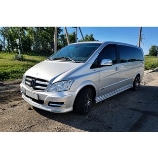Sprednji lip spojler odbijača BRB V1 (za lakiranje) Mercedes Vito W639 2004–2014 fotografija 2