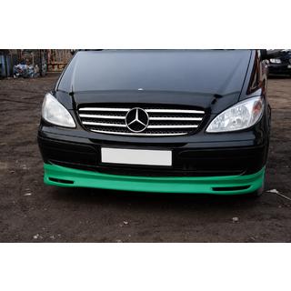 Sprednji lip spojler odbijača BRB V1 (za lakiranje) Mercedes Vito W639 2004–2014 fotografija 4